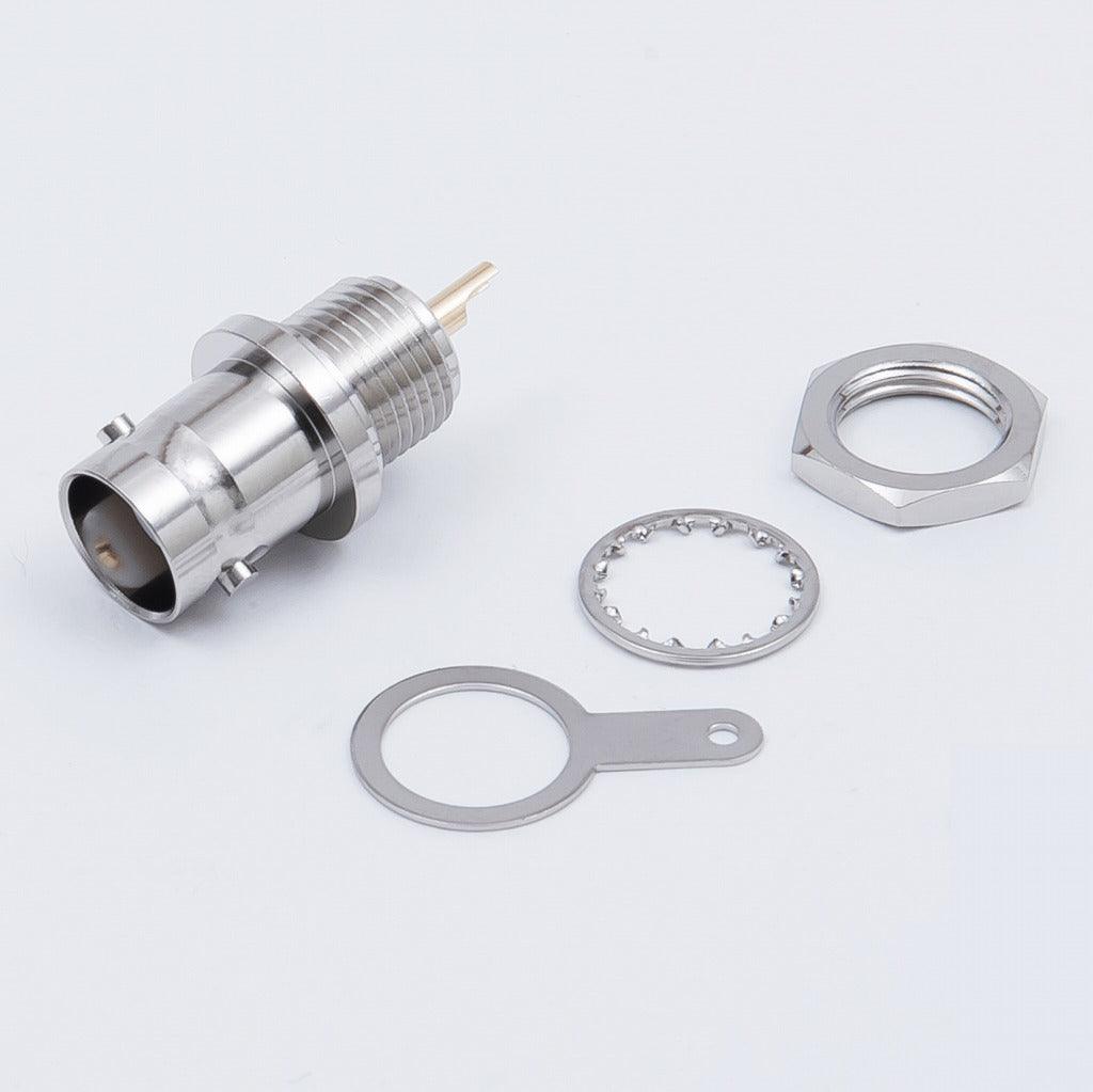 RF Coaxial Connector BNC Receptacle