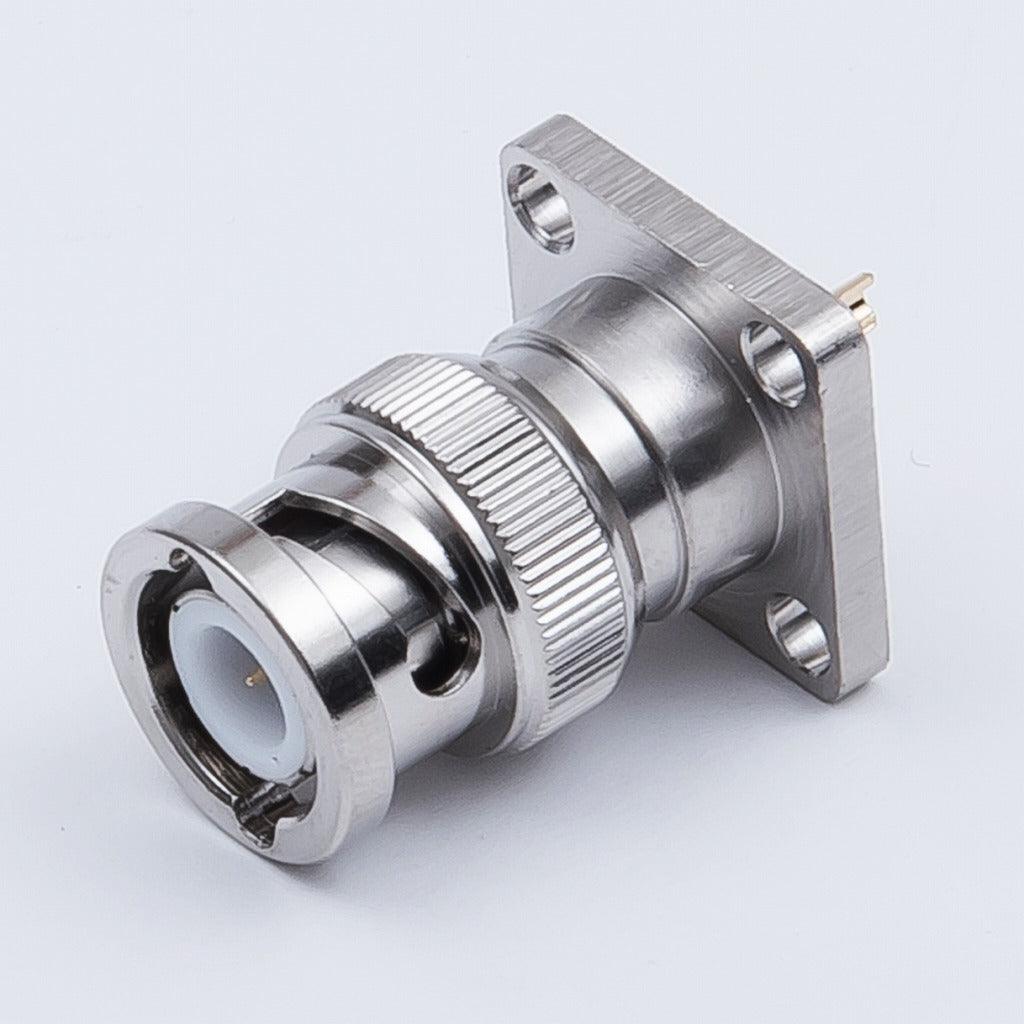 RF Coaxial Connector BNC Receptacle