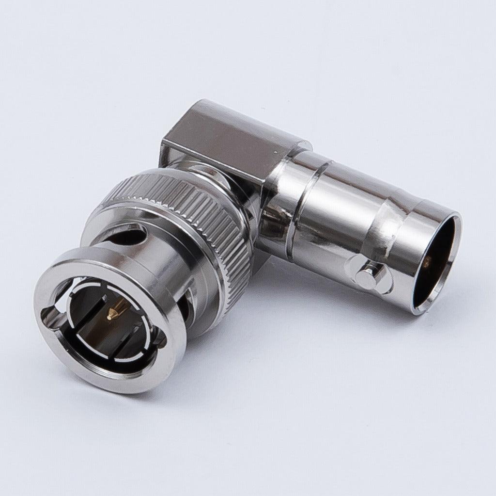 RF Coaxial Connector BNC75Ω Adaptor(Right Angle)
