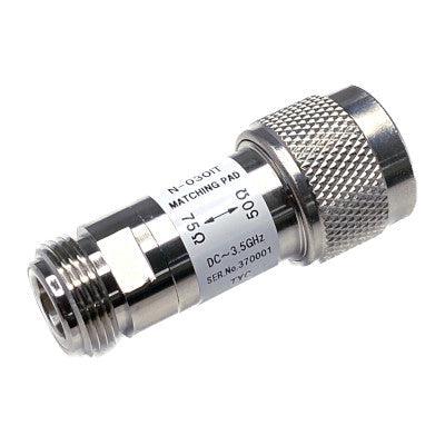 RF Coaxial Connector N Coaxial Impedance Converter