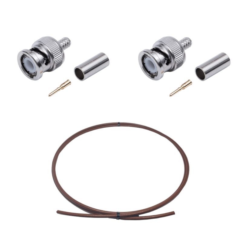 BNC Plug to BNC Plug Cable Using RG-142B/U Coax