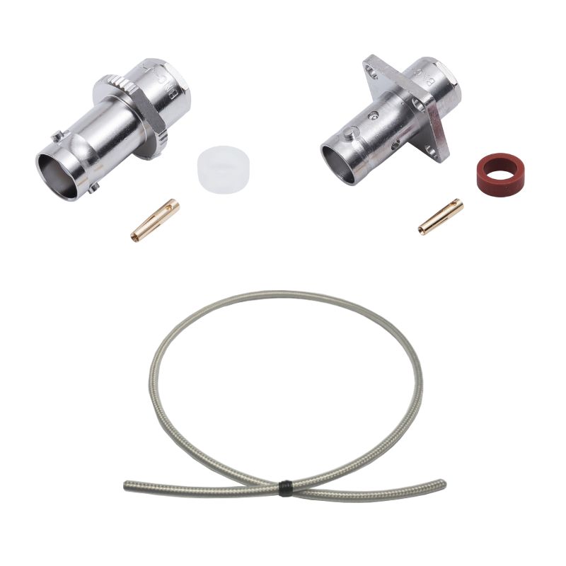 BNC Jack to Jack(Flange) Cable Using RG-55/U Coax
