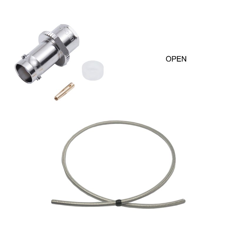 BNC Jack to Open Cable Using RG-55/U Coax