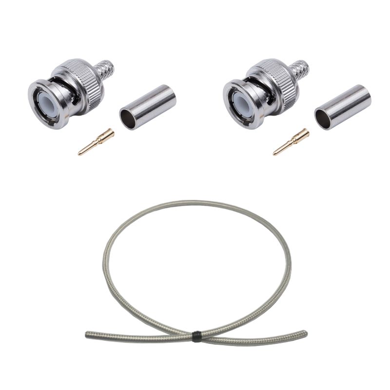 BNC Plug to Plug Cable Using RG-55/U Coax