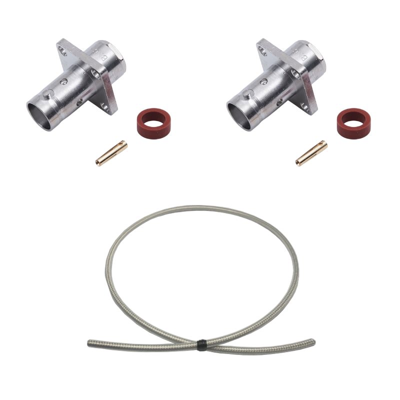 BNC Jack(Flange) to Jack(Flange) Cable Using RG-55/U Coax