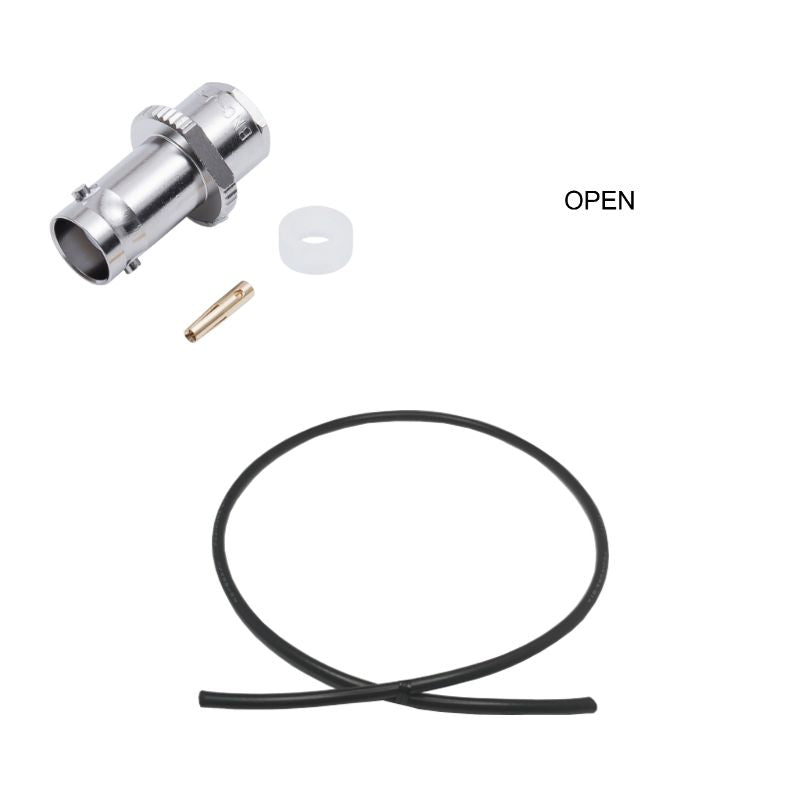 BNC Jack to Open Cable Using RG-58A/U Coax