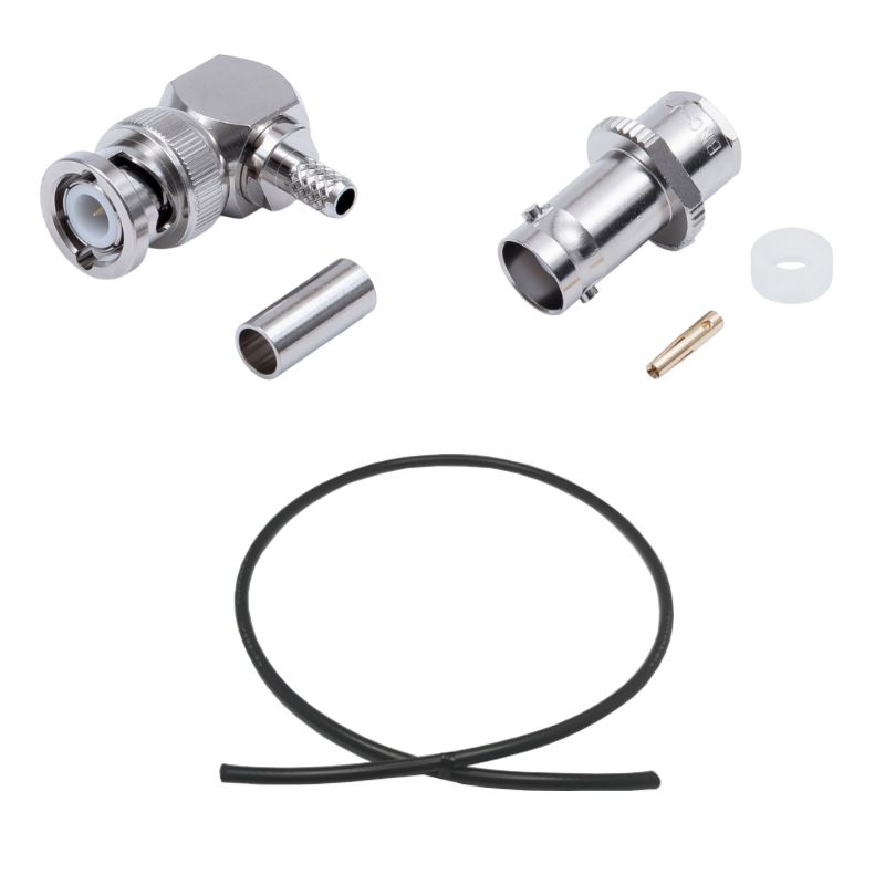 BNC Plug to Open Cable Using RG-58A/U Coax