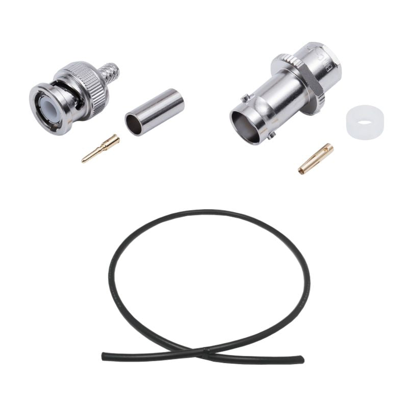 BNC Plug to Jack Cable Using RG-58A/U Coax