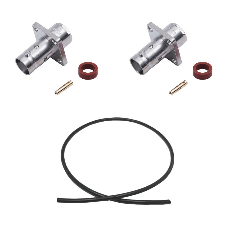 BNC Jack(Flange) to Jack(Flange) Cable Using RG-58A/U Coax