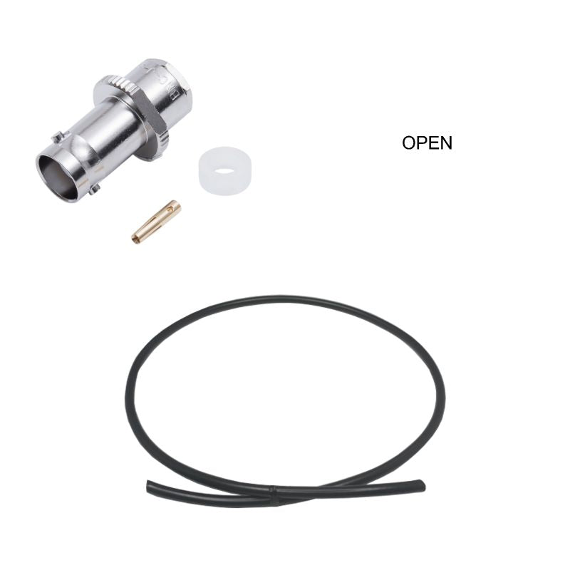 BNC Jack to Open Cable Using RG-58/U Coax