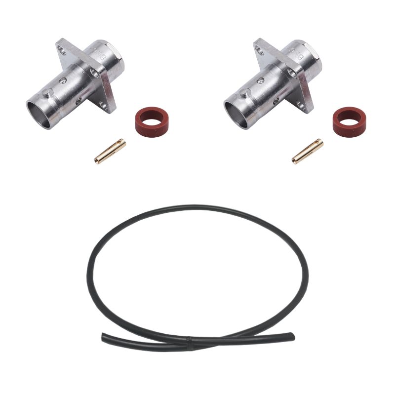 BNC Jack(Flange) to Jack(Flange) Cable Using RG-58/U Coax