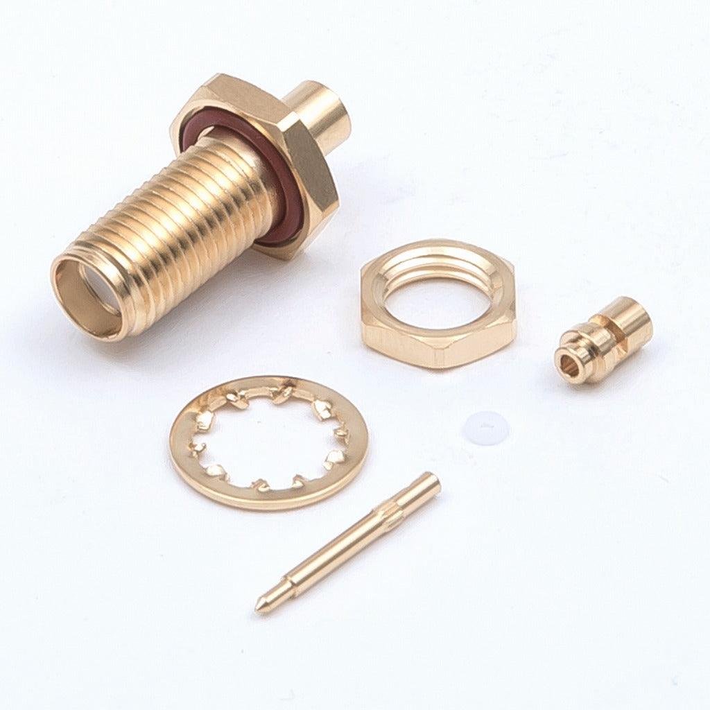 RF Coaxial Connector SMA Reverse Jack(Bulkhead)
