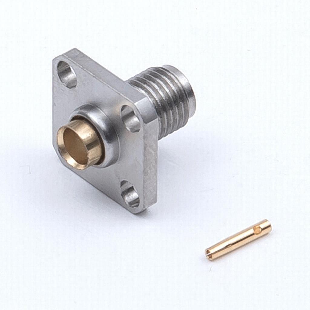 RF Coaxial Connector SMA Jack(Flange)