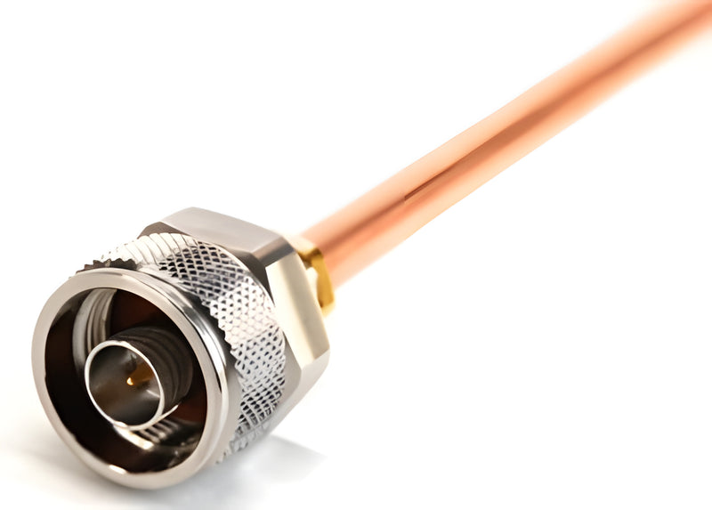 0.250-in SR-250 semi-rigid RF cables.
