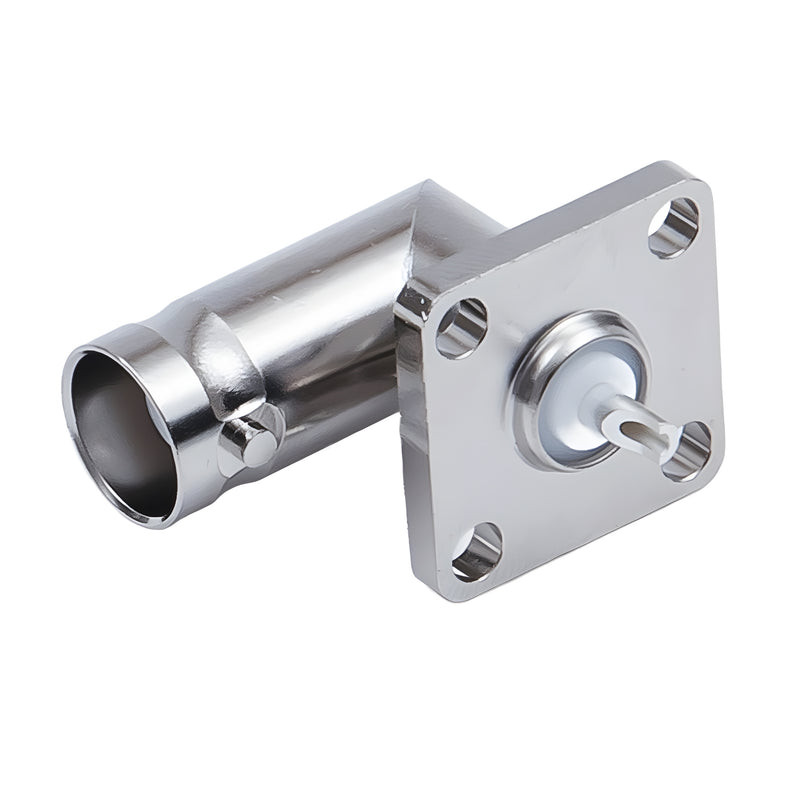 50Ω Right-Angle Flange Receptacles