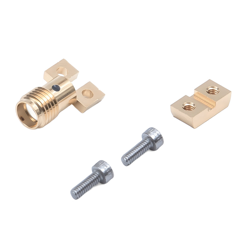 Edge Mount PCB Receptacles with Screw Mounting