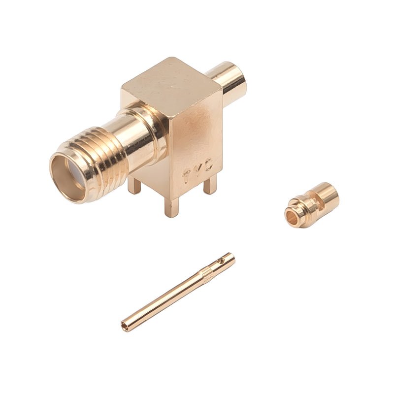 Straight Jack for Thin Coaxial Cables