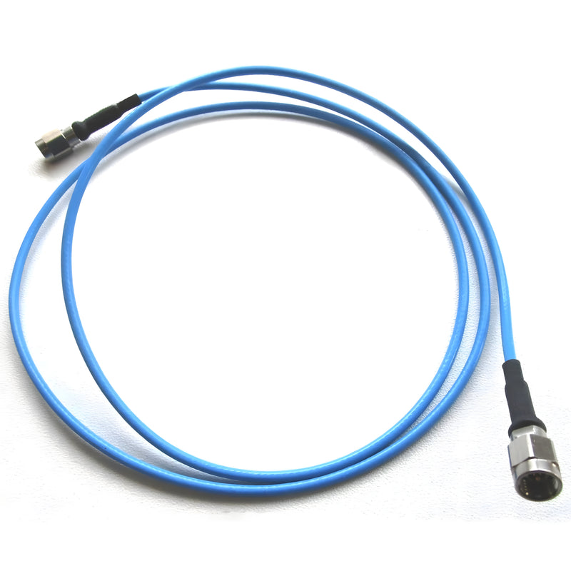 Tyclon TC-054 highly flexible test cable, compatible with frequencies up to 60 GHz.
